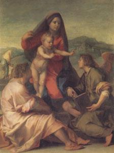 Andrea del Sarto The Madonna of the Stair (san05) Germany oil painting art
